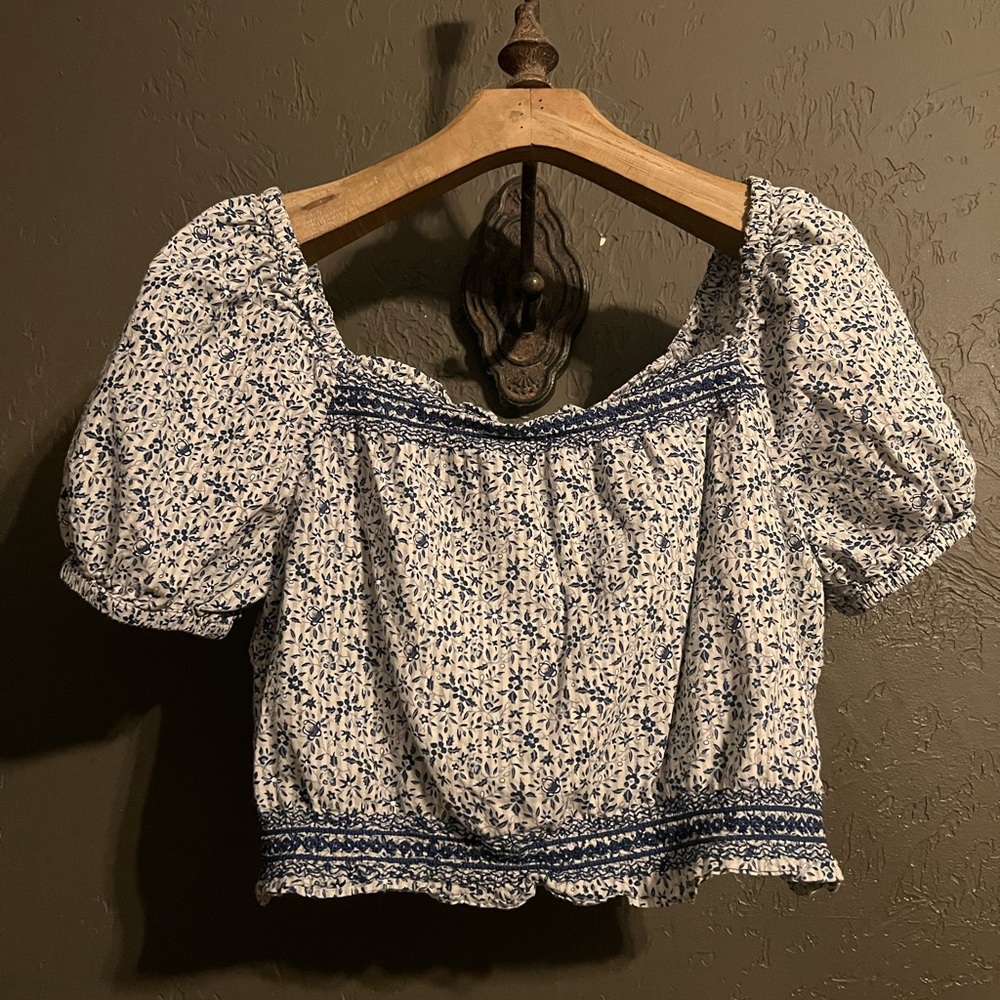 Madewell Jeanette Top in Florentine Floral